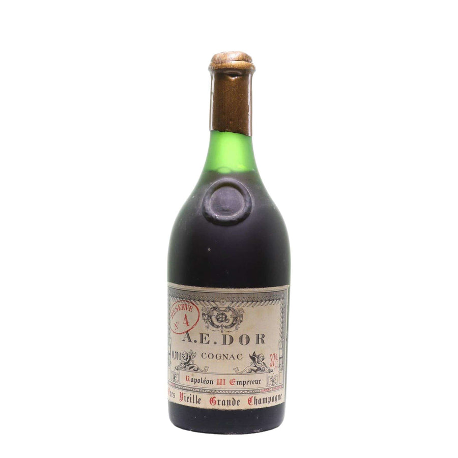 1858  A.E. DOR Vintage Cognac  "Très Vieille" No.4 - Rue Pinard