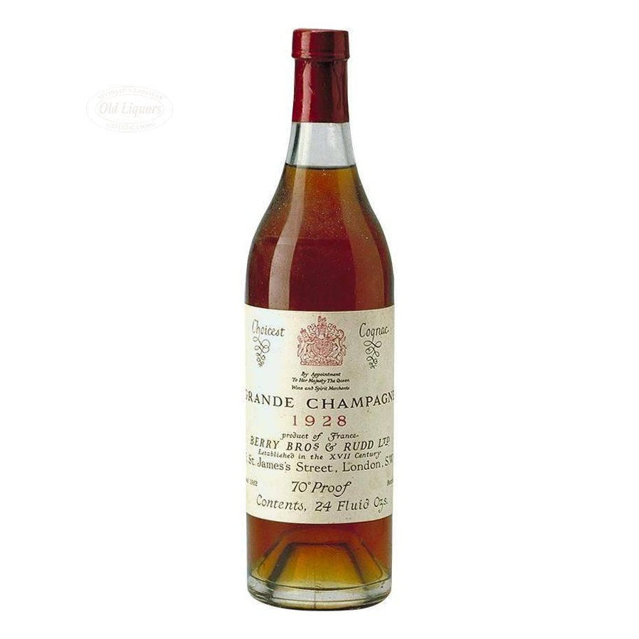 Cognac 1928 Grande Champagne Berry Brothers & Rudd - LegendaryVintages