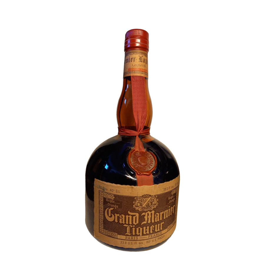 Grand Marnier Cordon Rouge Liqueur US Import 1960s - Rue Pinard