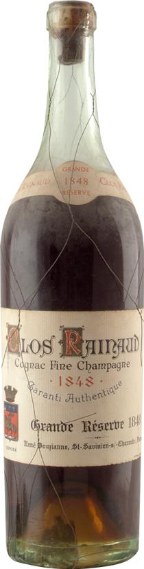 Clos Rainaud Fine Champagne 1848 Cognac Grande Réserve - Rue Pinard