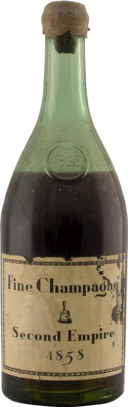 1858 Champagne Cognac, Marquis de Genet, 2nd Empire Era - Rue Pinard