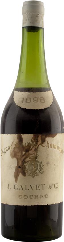 Calvet & Co J Cognac 1898 Grande Champagne - Rue Pinard