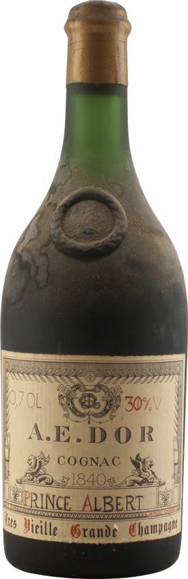 A.E. Dor 1840 Grande Champagne Cognac Très Vieille Reserve Prince Albert - Rue Pinard