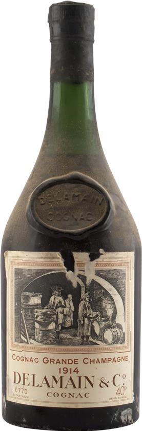 1914 Delamain Grande Champagne Cognac, Vintage - Rue Pinard