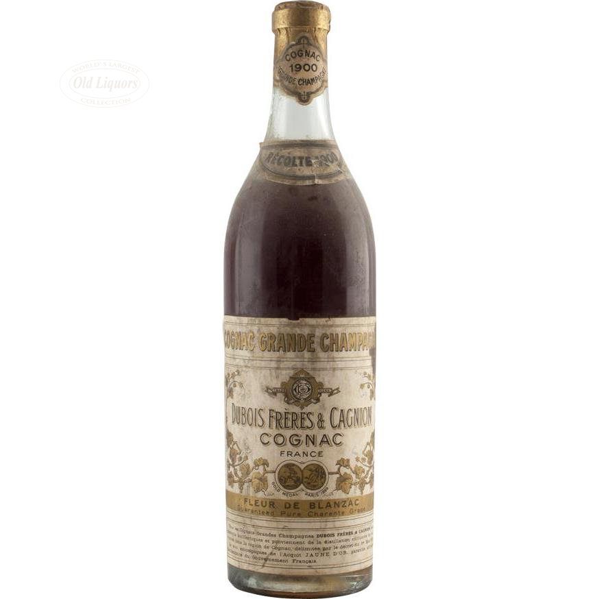 Cognac 1900 Dubois res Grande Champagne SKU 4209