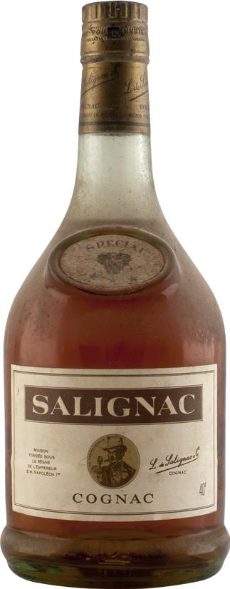 Salignac & Co Cognac Spécial 'NV' Three Stars with Glass Shoulder Button - Rue Pinard