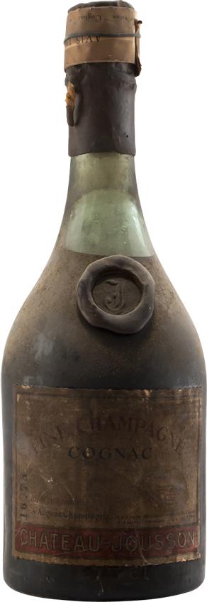 Château Jousson Cognac Extra 1930's Bottle No. 16775 (presumed) - Rue Pinard