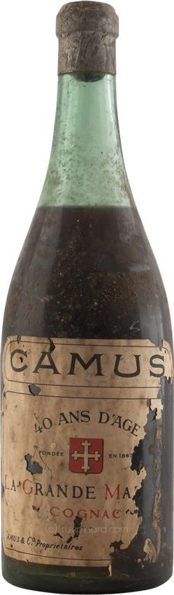 Camus & Co Cognac Vintage 1910, Bottled Mid-1950s - Rue Pinard