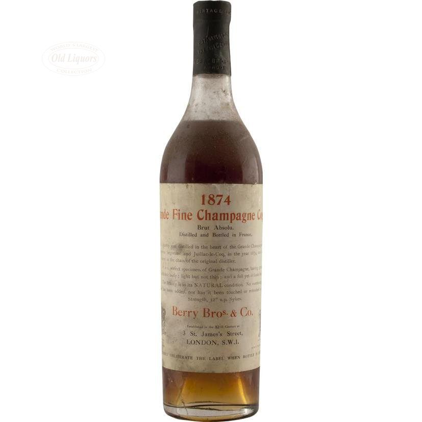 Cognac 1874 Berry Brothers Rudd SKU 3983