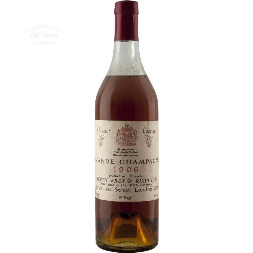 Cognac 1906 Choicest Berry Brothers Rudd SKU 4001