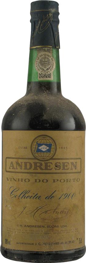 Andresen's Colheita Port 1900 Vintage, Douro Region - Rated 94 Points Wine Spectator - Rue Pinard