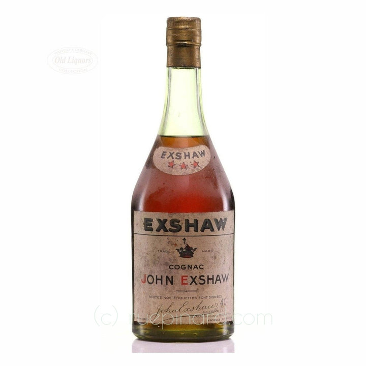 Cognac John Exshaw Three Stars - LegendaryVintages