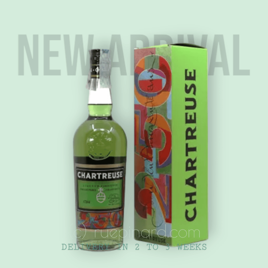 CHARTREUSE VERTE "250 ANS" EXPORT Mise 2014, 55% ABV, 70 cl, Commemorative edition - Rue Pinard