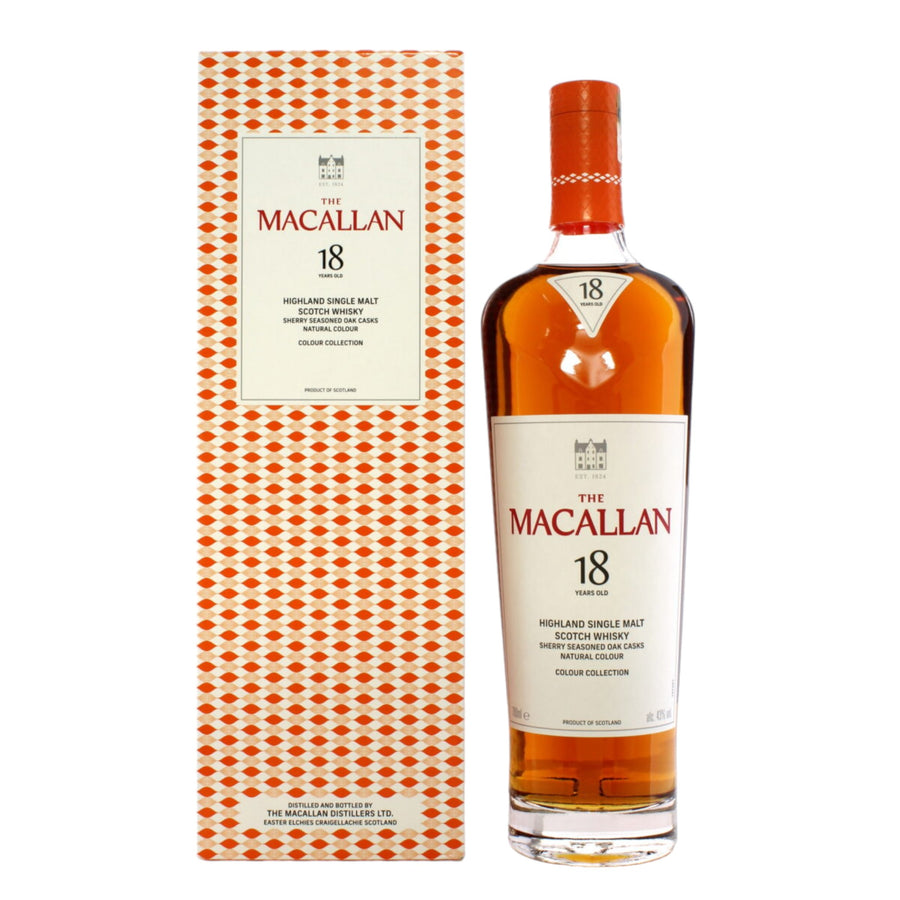 The Macallan Colour Collection 18 Year Old Single Malt Scotch Whisky - Rue Pinard