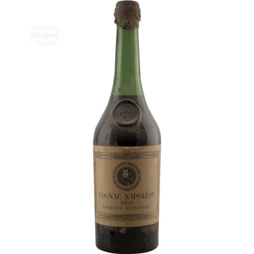 Cognac 1811 Napoléon, Grande Réserve, Imperial glass shoulder button 'N' - LegendaryVintages