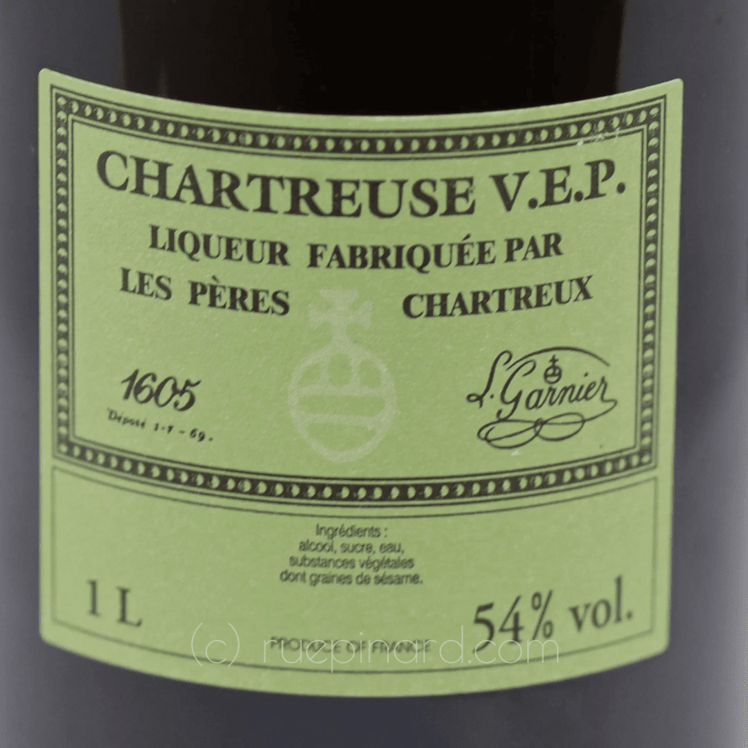 Chartreuse Green Vep (Exceptionally Prolonged Aging) 2013 - Rue Pinard