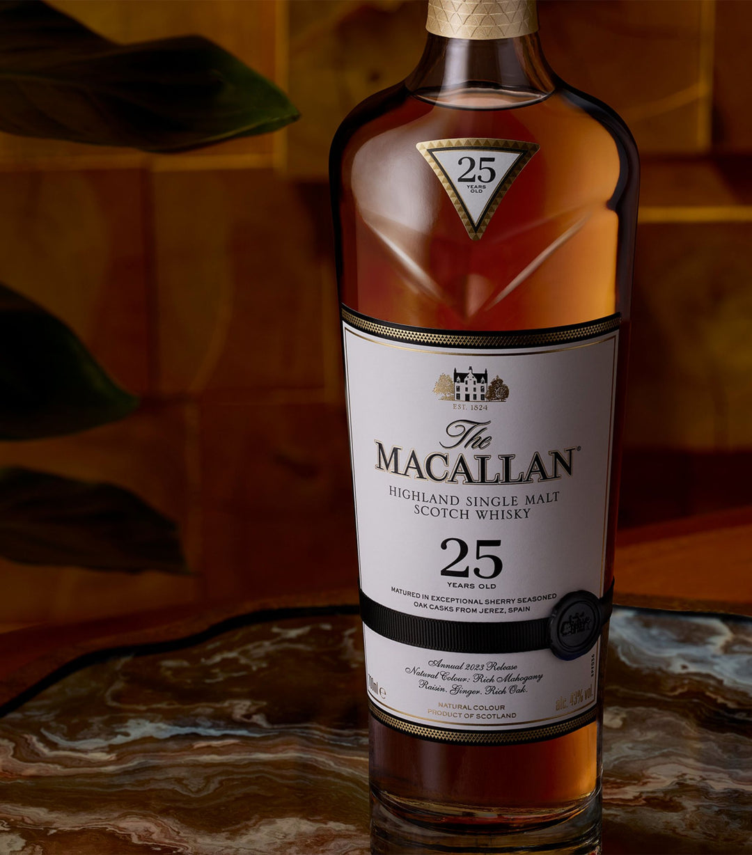The Macallan 25-Year-Old Sherry Oak Whisky 2023 (70cl) - Rue Pinard