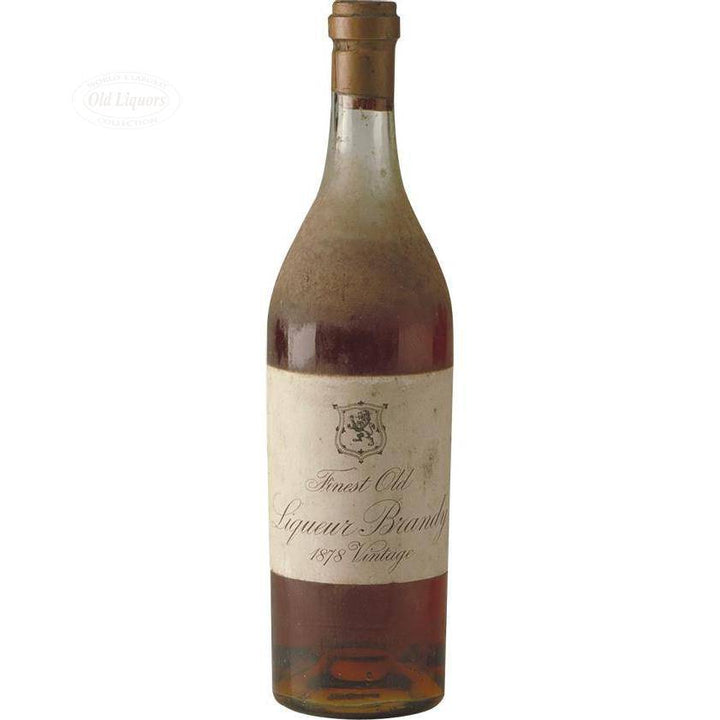 Cognac 1878 Finest Old Liqueur Brandy - LegendaryVintages