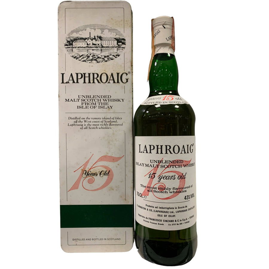 Laphroaig 15YO 1980s / Cinzano Import - Rue Pinard