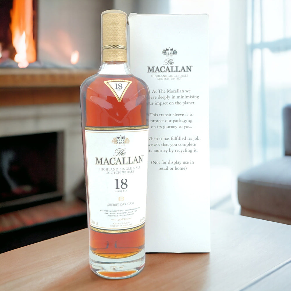Macallan Whisky 18 Years Sherry Oak 2023 - Rue Pinard