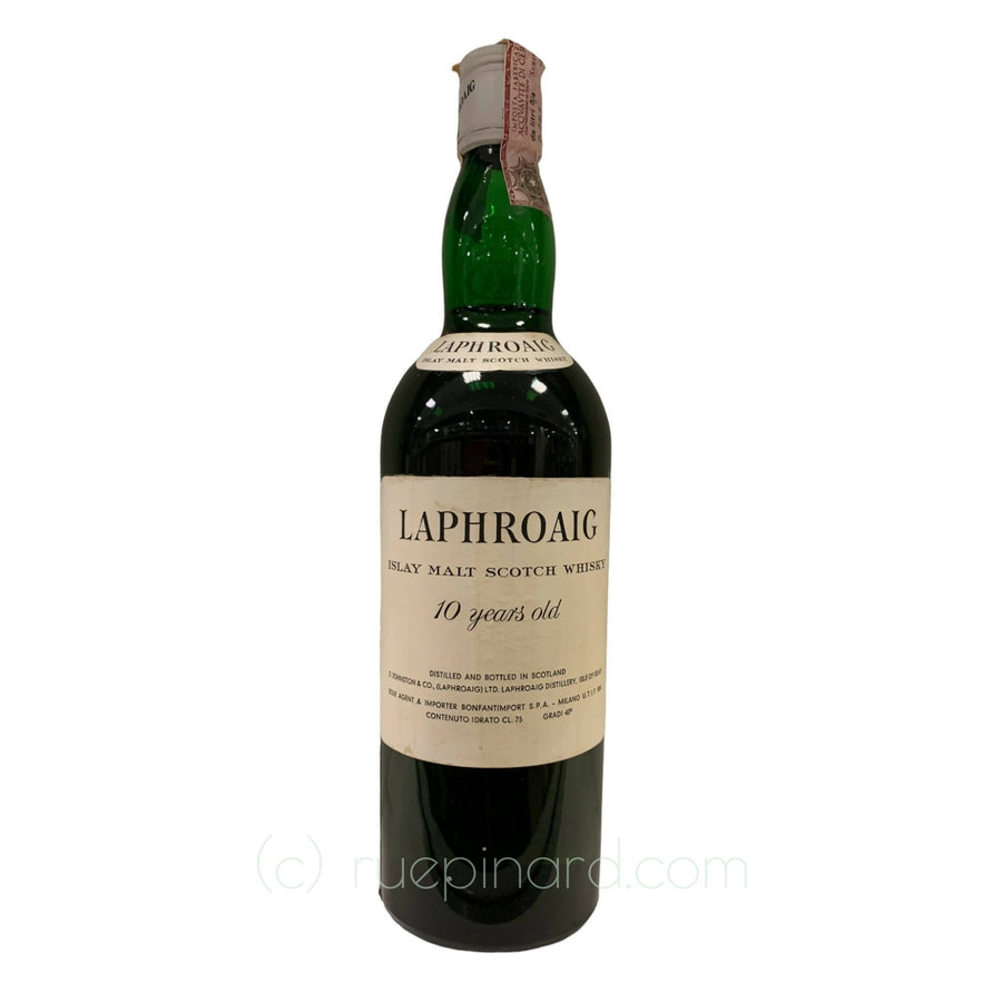 Laphroaig 10 Year Old 1970s / Bonfanti Import - Rue Pinard